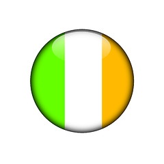 Image showing ireland button