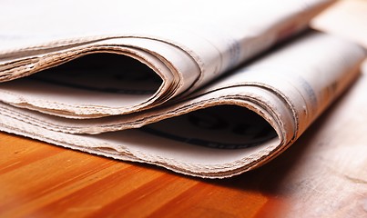 Image showing newspapers