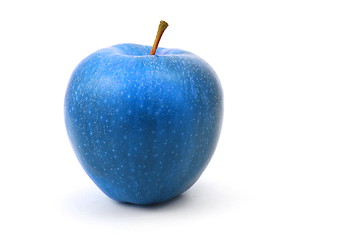 Image showing blue apple