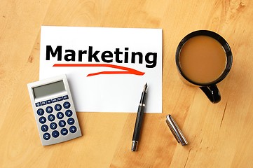 Image showing marketing