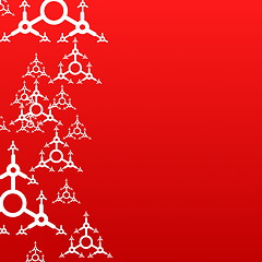 Image showing red xmas background