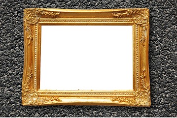Image showing old image frame