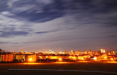 Image showing city and sky at night