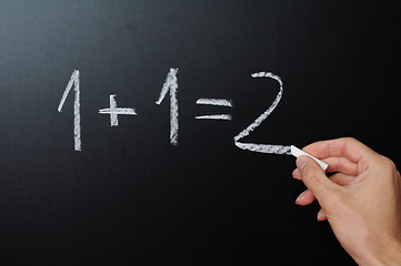 Image showing math education at school