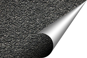 Image showing asphalt texture with copyspace