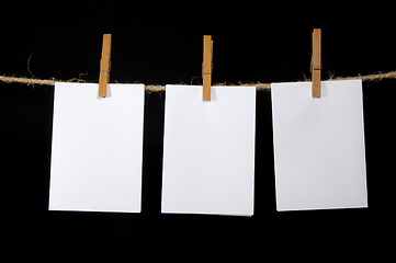 Image showing blank sheet of paper