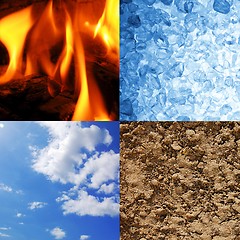 Image showing the four elements