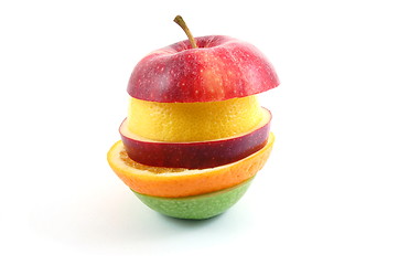 Image showing Apple on white background