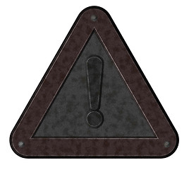 Image showing warning