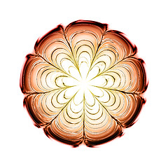 Image showing abstract flower