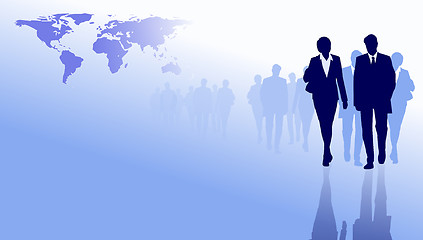 Image showing business background illustration
