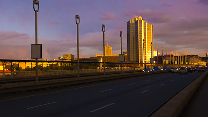 Image showing Traffic in the City