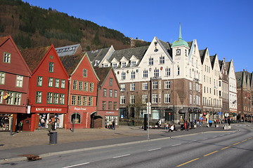 Image showing From the city of Bergen, Norway