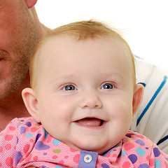 Image showing Happy smiling baby