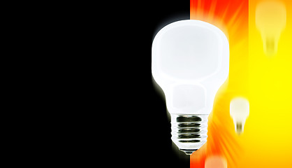 Image showing White bulb