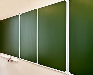 Image showing Green school board