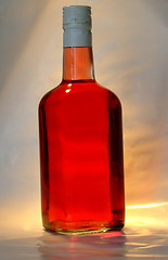 Image showing red bottle