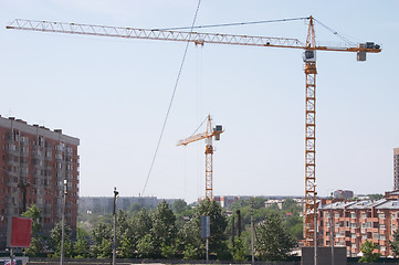 Image showing Lift cranes