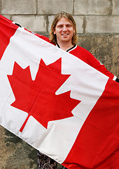 Image showing Happy Canada Day