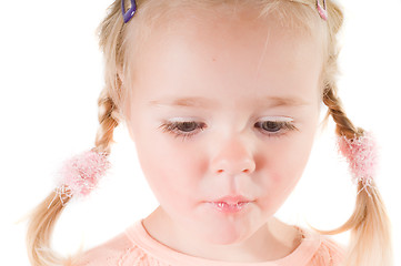 Image showing Toddler in studio