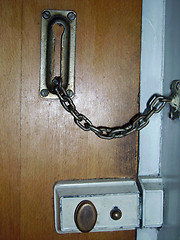 Image showing Locked door