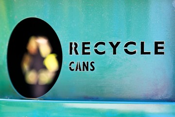 Image showing recycle cans