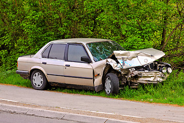 Image showing Car collision