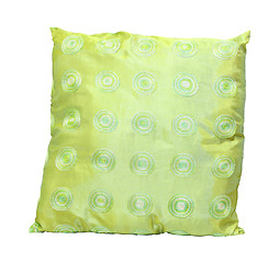 Image showing Green pillow