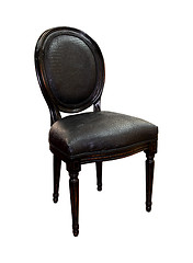 Image showing Black chair