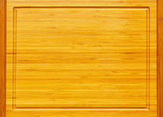 Image showing Bamboo board