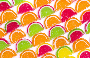 Image showing Colorful different Jelly Candy 