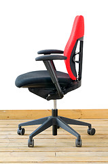 Image showing modern red office chair