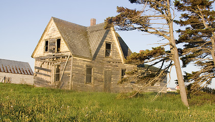 Image showing Old wooden house