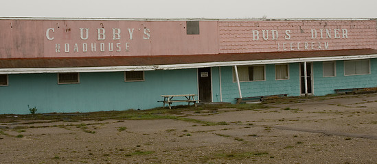 Image showing Rundown Motel