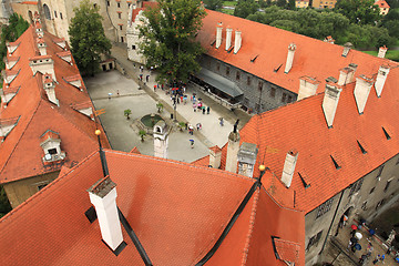 Image showing Castle courtyard