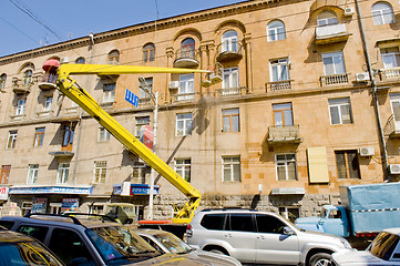 Image showing Building cleaning