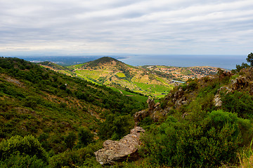 Image showing Mountain landscape In southeast France