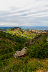 Image showing Mountain landscape In southeast France