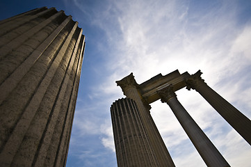 Image showing Harbor temple