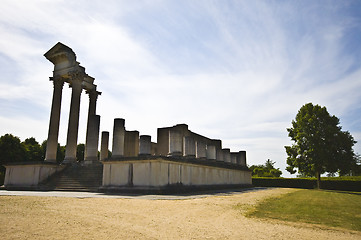 Image showing Harbor temple