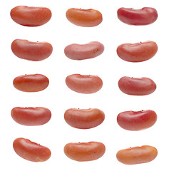 Image showing Set of red beans