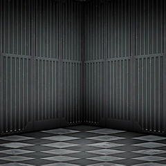 Image showing steel room