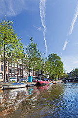 Image showing Amsterdam canals