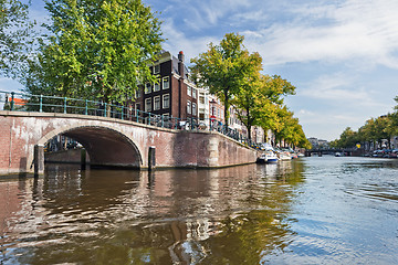 Image showing Amsterdam canals