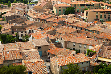 Image showing castle of Carcassonne - south of France