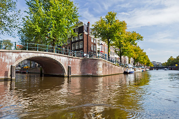 Image showing Amsterdam canals