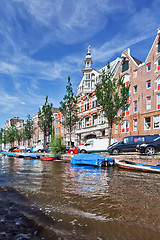 Image showing Amsterdam canals