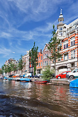 Image showing Amsterdam canals