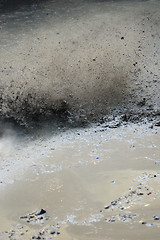 Image showing Mud splash