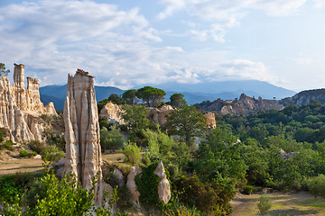 Image showing The Orgues of Ille sur Têt